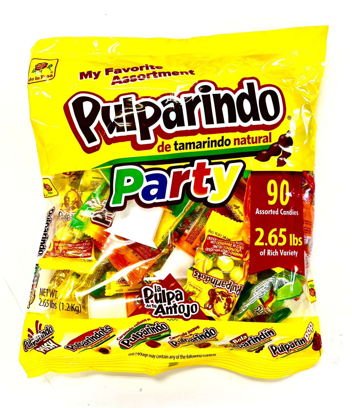 Pulparindo De Tamarindo Natural - 90 Piezas