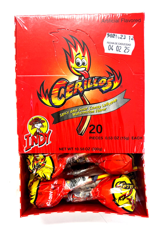 Cerillos Fire Up của Indy